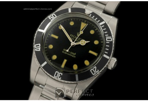 RLSV10021S Vintage 50s James Bond Sub 6536 SS/SS Blk A-2836