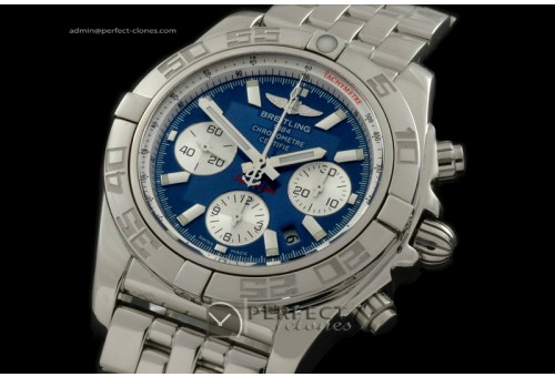 BLB01-01004 Chronomat B01 SS/SS Blue Sticks A-775Ult V 316F