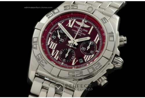 BLB01-01016 Chronomat B01 SS/SS Red Roman A-775Ult V 316F