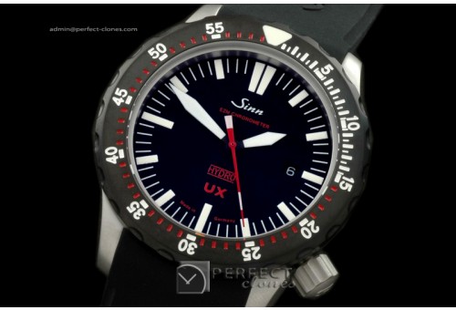 SI01018 UX Hydro Automatic SS/PVD/RU Black Swiss Eta 2836