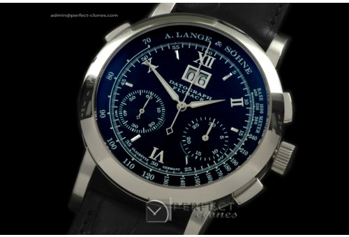 AL01022 Datograph Chrono/Date Cream SS/LE Black Chronos Ven 75