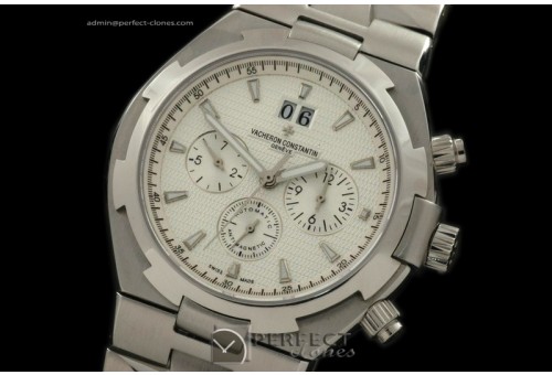 VC10061 Overseas Chrono SS/SS White Asia 2813 21J