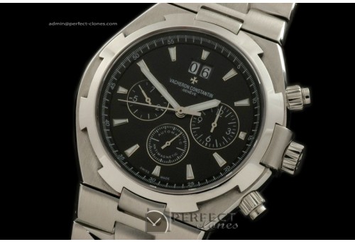 VC10062 Overseas Chrono SS/SS Black Asia 2813 21J