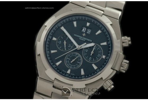 VC10063 Overseas Chrono SS/SS Blue Asia 2813 21J
