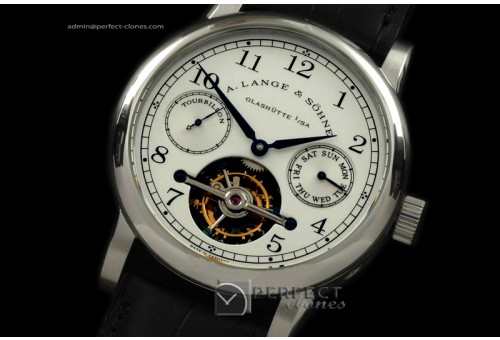 AL01026 Datograph Day/Tourbillon SS/LE White Tourbillon