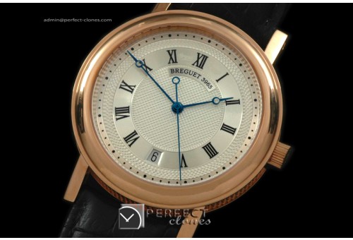 BR00161 Classique Automatic 3965 RG/LE White Asian Eta 2892