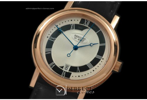 BR01013 Classique Automatic 4927 RG/LE Wht/Blk Asian Eta 2892