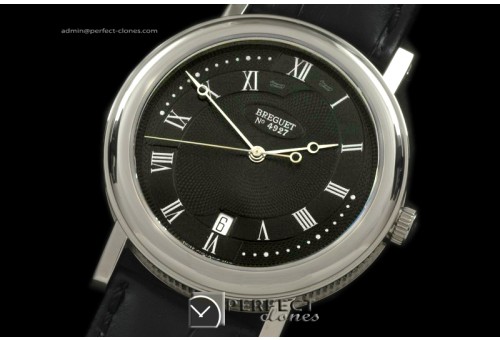BR01007 Classique Automatic 4927 SS/LE Black Asian Eta 2892