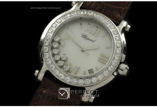 CP00113 Happy Sports SS/LE Diam White Original Swiss Quartz