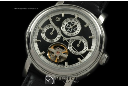 VC10072 Jubile Tourbillon Perpetual Calender SS/LE Black Asian