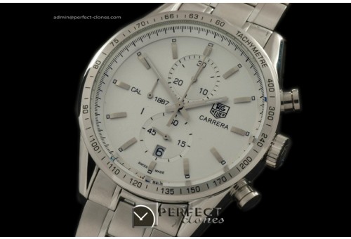 TGCA00261 Carrera 1885 SS/SS White Jap Qtz