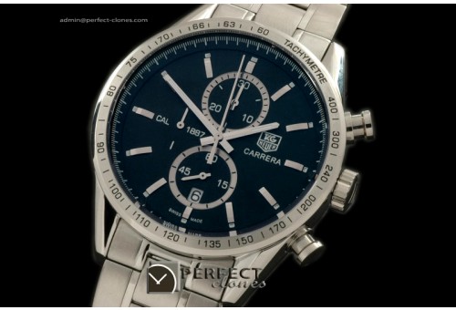 TGCA00262 Carrera 1885 SS/SS Black Jap Qtz