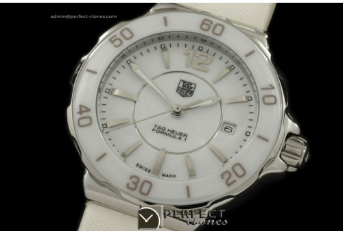 TGF1-10021 Formula 1 Ladies SS/STN White Jap Quartz