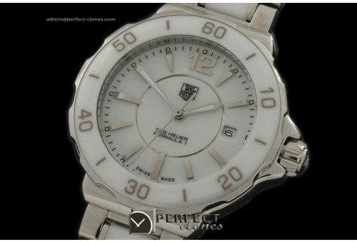 TGF1-10022 Formula 1 Ladies SS/SS/PVC White Jap Quartz