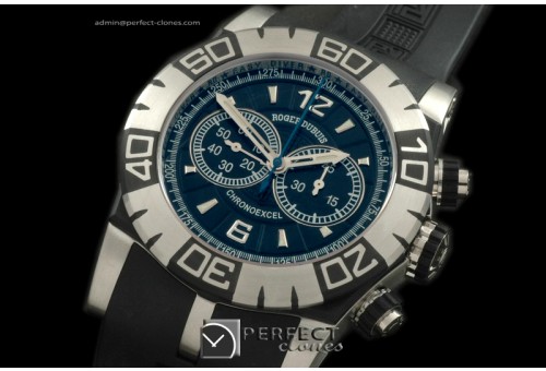 RD00022 Easy Diver Chronoexcel SS/Blk/RU Black A-775Mod