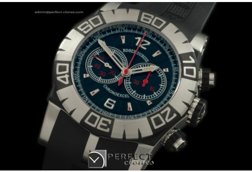 RD00027 Easy Diver Chronoexcel SS/Blk/RU Black A-775Mod