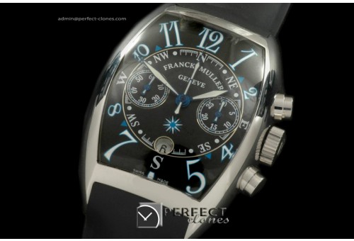FMCA01015 Casablanca Chrono Limited Ed SS/RU Black A-7750