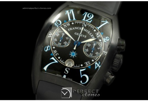 FMCA0102Casablanca Chrono Limited Ed PVD/RU Black A-7750