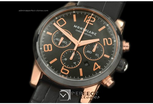 MB01023 Timewalker Chrono RG/LE Cer Bez Black A-77528800