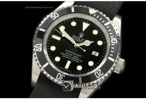 RSPX10002 Project X Blk Sub SS/Nato Swiss Eta 2836/3135