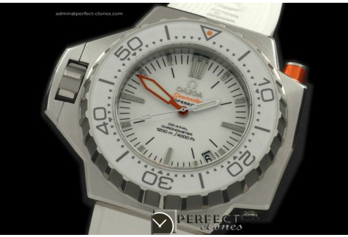 OMSE00093 Ploprof 1200m SS/RU White Asian Eta 2836 Ult V