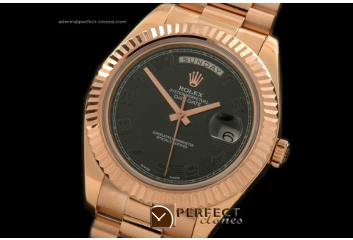 R41DDR00103 RG Pres Fluted All Black Sunray Numeral Asian 3156 V