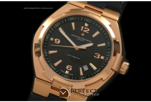 VC00137 Overseas RG/LE Black Swiss Eta 2836-2
