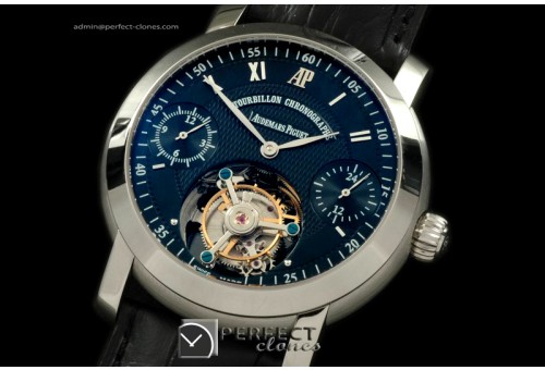 APJA01004 Jules Audemars Calender Tourbillon SS/LE Black Tourbi