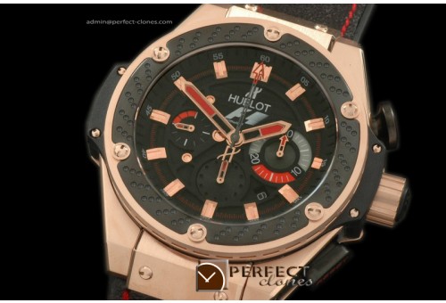 HBKP10015 King Power F1 RG/LE Black Asian 7750