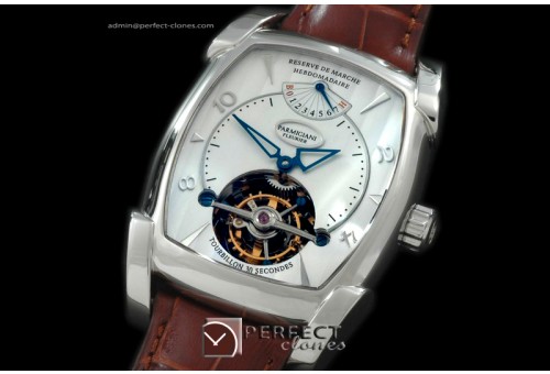 PG00101 Forma XL Hebdomadarie Tourbillon SS/LE Wht Tourbillon