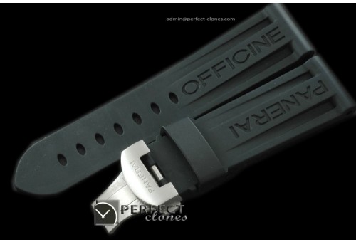 PNA01012 24/22 Rubber Strap /New Style Deployant for 44mm Pams