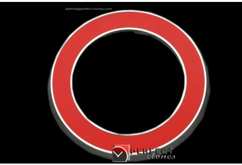 GU00298 U Play Mid Size Accessories - Steel/ Red Bezel