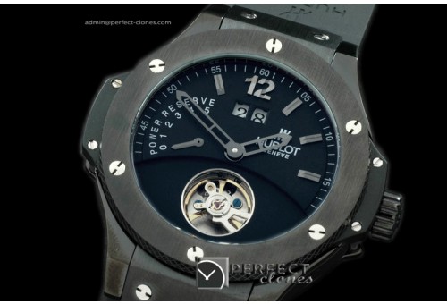 HBT10056 Big Bang Complications Tourbillon PVD/RU Black Asian Au