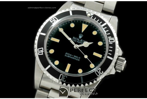 RLSV01106 Vintage 5513 No Date Submariner Asia 2813 28800 Best V