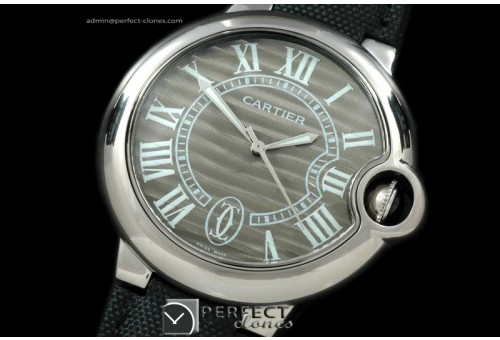 CARBA00011 Ballon De Cartier XL SS/LE Grey Swiss Eta 2824-2
