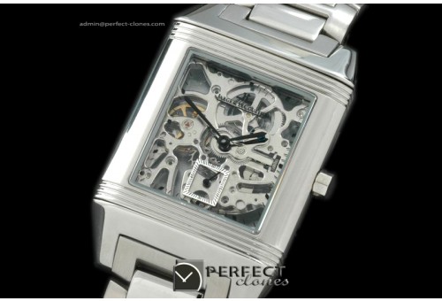 JL00152 Reverso Skeleton SS/SS Asian Decorated H/W Movt