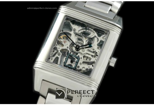JL00154 Reverso Skeleton SS/SS Asian Decorated H/W Movt