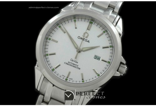 OMDE00104 Deville SS/SS White Asian 2824 28800bph
