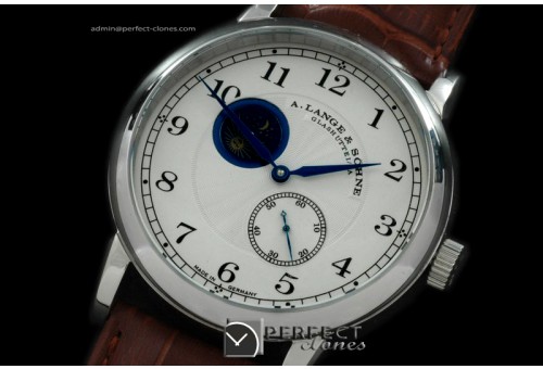 AL01005 1815 Classic Moonphase SS/LE White Asia H/W