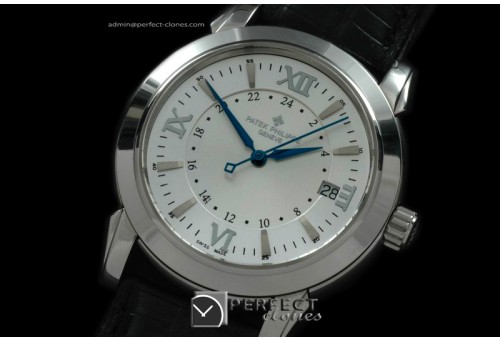PP10076 Calastrava SS/LE White Swiss Eta 2824-2