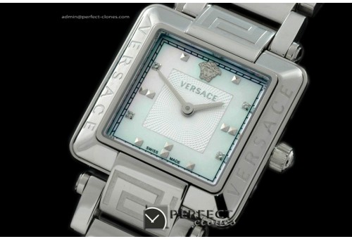 VE10036 Reve Ladies SS White Swiss Quartz c/w Boxset