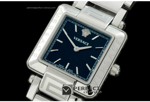 VE10037 Reve Ladies SS Black Swiss Quartz c/w Boxset