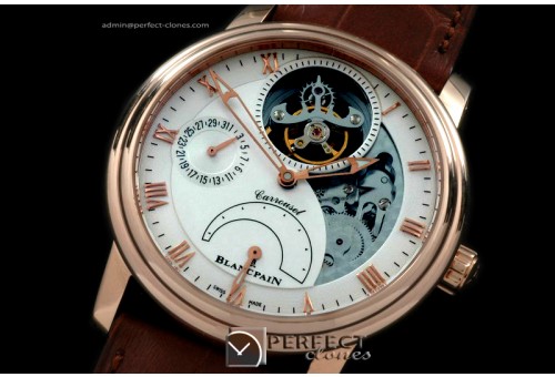 BP00093 Carrousel Tourbillon RG/LE White Flying Tourbillon