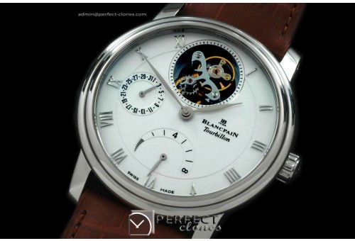BP00091 Carrousel Tourbillon SS/LE White Flying Tourbillon