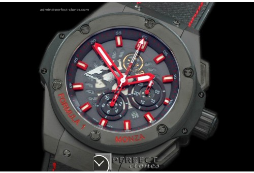 HBKP10017 King Power Monaco F1 PVD/LE Black Asian 7750