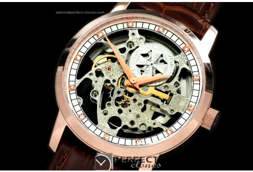 VC00143 Malte Skeleton RG/LE Decorated Asian 2813 21J