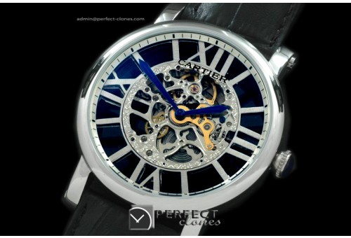 CARDC10021 Ronde De Cartier SS/LE Skeleton Asian 2813 21J H/W