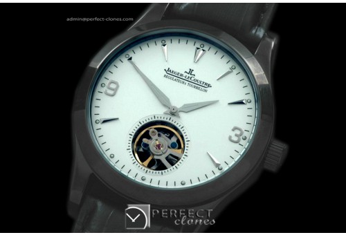 JLT10011 Master Tourbillon PVD/LE White Asian 2813