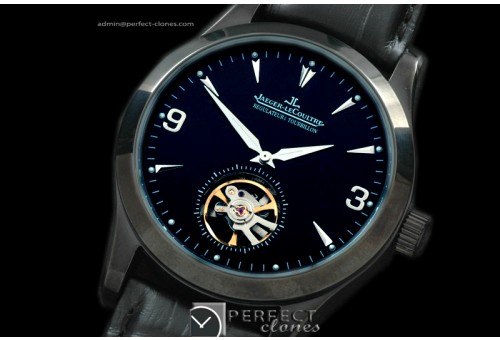 JLT10012 Master Tourbillon PVD/LE Black Asian 2813