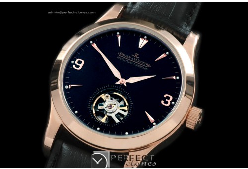 JLT10007 Master Tourbillon RG/LE Black Asian 2813
